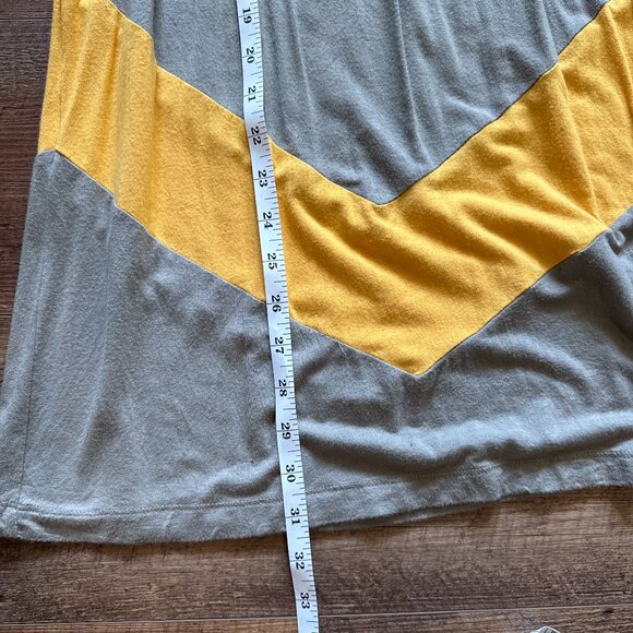 Lolly Wolly Doodle Mom and Me Dress Gray and Mustard Girl's 4/5 - Picture 5 of 7